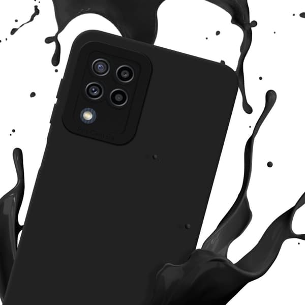 Samsung Galaxy M22 / M32 4G Fodral Skal Case Cover av flexibelt TPU-silikon Bobilskydd