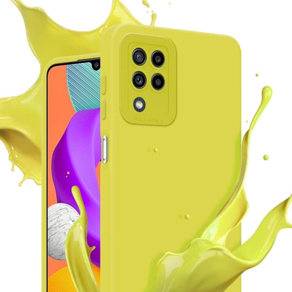 Samsung Galaxy M22 / M32 4G Fodral Skal Case Cover av flexibelt TPU-silikon Bobilskydd