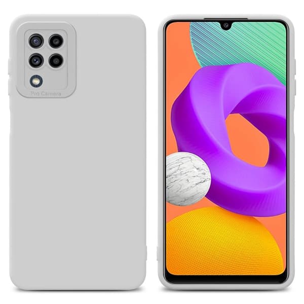 Samsung Galaxy M22 / M32 4G Fodral Skal Case Cover av flexibelt TPU-silikon Bobilskydd