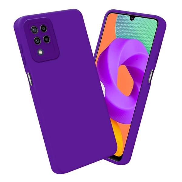 Samsung Galaxy M22 / M32 4G Fodral Skal Case Cover av flexibelt TPU-silikon Bobilskydd