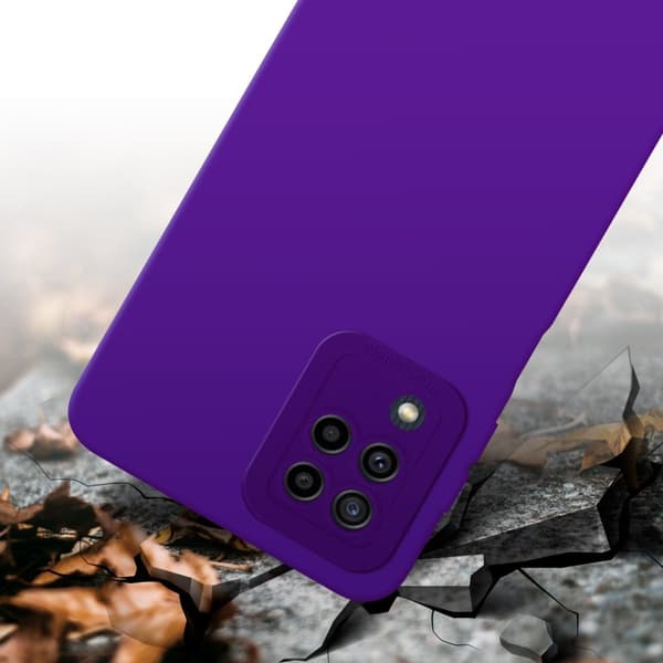 Samsung Galaxy M22 / M32 4G Fodral Skal Case Cover av flexibelt TPU-silikon Bobilskydd