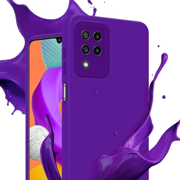 Samsung Galaxy M22 / M32 4G Fodral Skal Case Cover av flexibelt TPU-silikon Bobilskydd