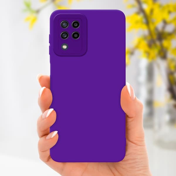 Samsung Galaxy M22 / M32 4G Fodral Skal Case Cover av flexibelt TPU-silikon Bobilskydd