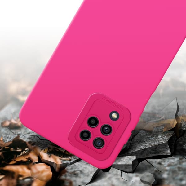 Samsung Galaxy M22 / M32 4G Fodral Skal Case Cover av flexibelt TPU-silikon Bobilskydd