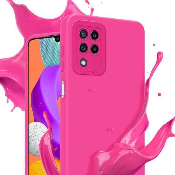 Samsung Galaxy M22 / M32 4G Fodral Skal Case Cover av flexibelt TPU-silikon Bobilskydd