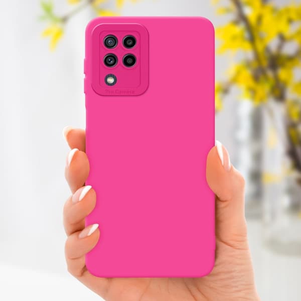 Samsung Galaxy M22 / M32 4G Fodral Skal Case Cover av flexibelt TPU-silikon Bobilskydd