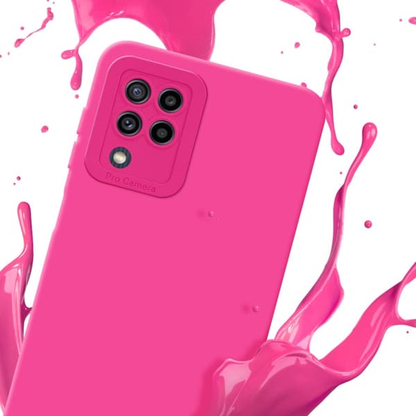 Samsung Galaxy M22 / M32 4G Fodral Skal Case Cover av flexibelt TPU-silikon Bobilskydd