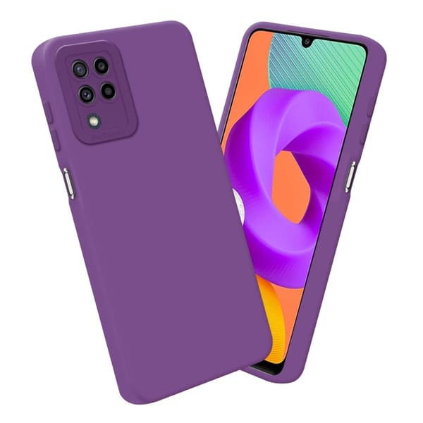 Samsung Galaxy M22 / M32 4G Fodral Skal Case Cover av flexibelt TPU-silikon Bobilskydd