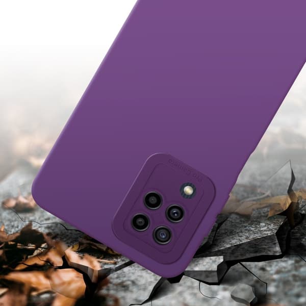 Samsung Galaxy M22 / M32 4G Fodral Skal Case Cover av flexibelt TPU-silikon Bobilskydd