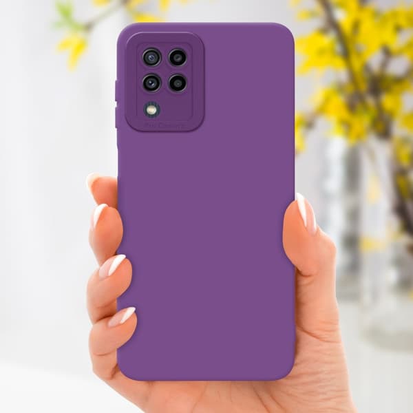 Samsung Galaxy M22 / M32 4G Fodral Skal Case Cover av flexibelt TPU-silikon Bobilskydd