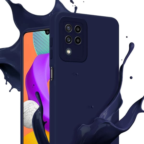 Samsung Galaxy M22 / M32 4G Fodral Skal Case Cover av flexibelt TPU-silikon Bobilskydd