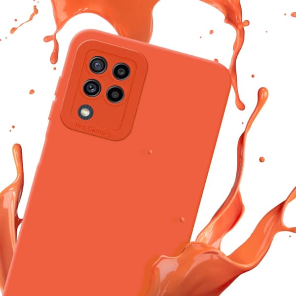 Samsung Galaxy M22 / M32 4G Fodral Skal Case Cover av flexibelt TPU-silikon Bobilskydd