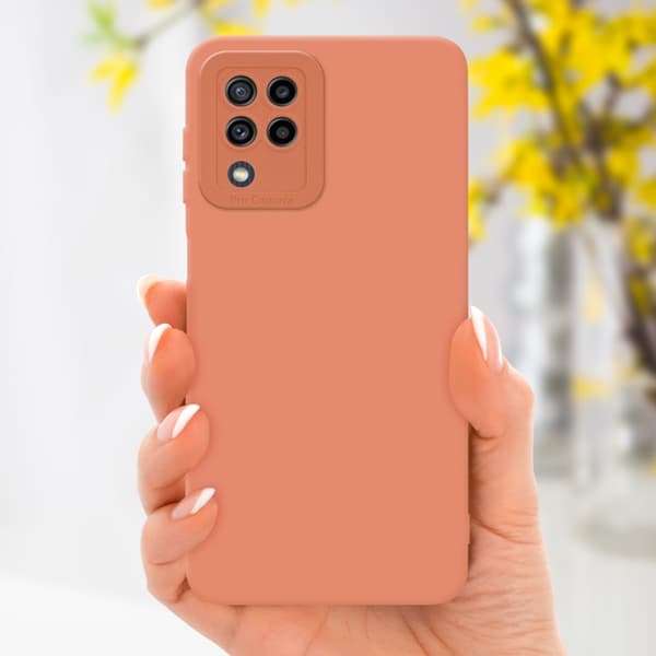 Samsung Galaxy M22 / M32 4G Fodral Skal Case Cover av flexibelt TPU-silikon Bobilskydd