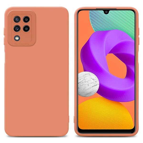 Samsung Galaxy M22 / M32 4G Fodral Skal Case Cover av flexibelt TPU-silikon Bobilskydd