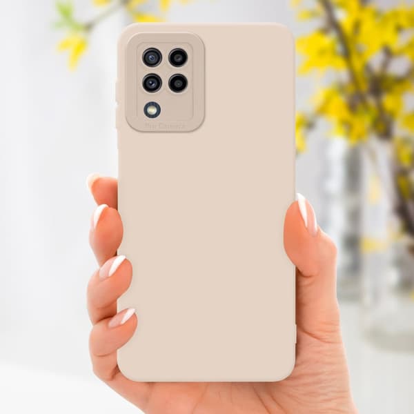 Samsung Galaxy M22 / M32 4G Fodral Skal Case Cover av flexibelt TPU-silikon Bobilskydd