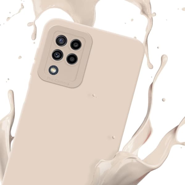 Samsung Galaxy M22 / M32 4G Fodral Skal Case Cover av flexibelt TPU-silikon Bobilskydd