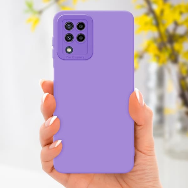 Samsung Galaxy M22 / M32 4G Suojakuori Suojakotelo valmistettu joustavasta TPU-silikonista