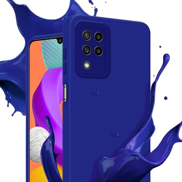 Samsung Galaxy M22 / M32 4G Fodral Skal Case Cover av flexibelt TPU-silikon Bobilskydd