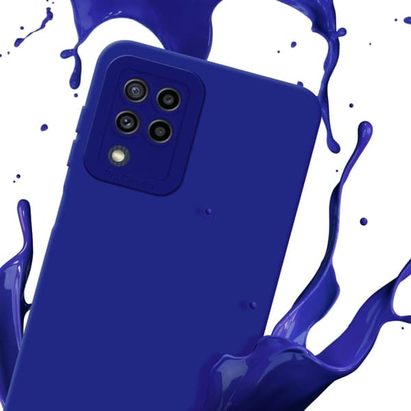 Samsung Galaxy M22 / M32 4G Fodral Skal Case Cover av flexibelt TPU-silikon Bobilskydd