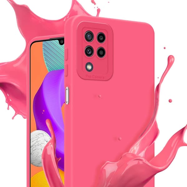 Samsung Galaxy M22 / M32 4G Fodral Skal Case Cover av flexibelt TPU-silikon Bobilskydd