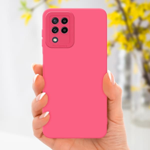 Samsung Galaxy M22 / M32 4G Fodral Skal Case Cover av flexibelt TPU-silikon Bobilskydd