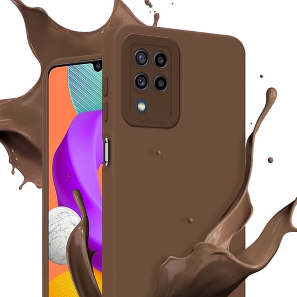 Samsung Galaxy M22 / M32 4G Fodral Skal Case Cover av flexibelt TPU-silikon Bobilskydd
