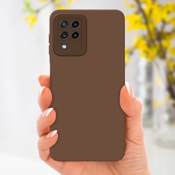 Samsung Galaxy M22 / M32 4G Fodral Skal Case Cover av flexibelt TPU-silikon Bobilskydd