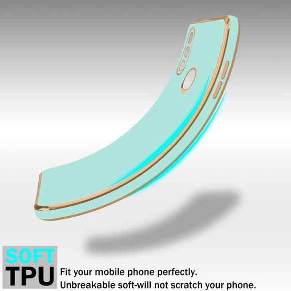 Samsung Galaxy A10s / M01s Fodral Mobilskydd Skal av flexibel TPU-silikon och med kameraskydd