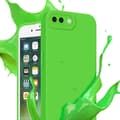 Miniatyrbild 5 av 7: iPhone 7 PLUS / 7S PLUS / 8 PLUS Fodral Skal Case Cover av flexibelt TPU-silikon Bobilskydd