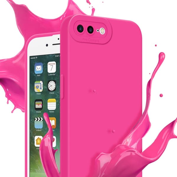 iPhone 7 PLUS / 7S PLUS / 8 PLUS Fodral Skal Case Cover av flexibelt TPU-silikon Bobilskydd