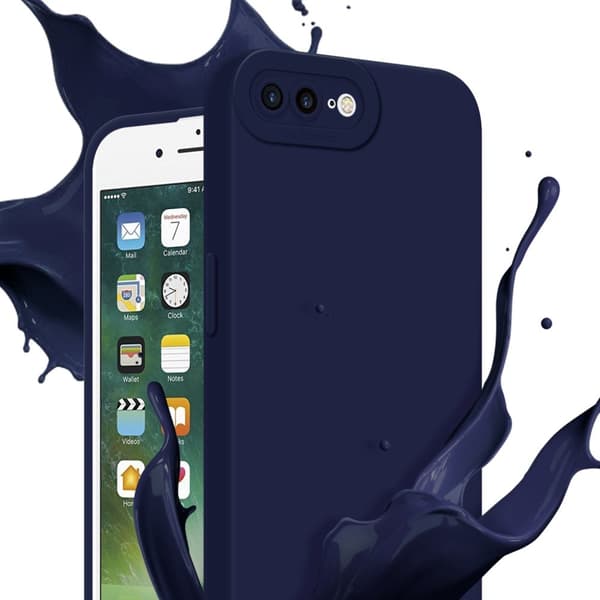 iPhone 7 PLUS / 7S PLUS / 8 PLUS Fodral Skal Case Cover av flexibelt TPU-silikon Bobilskydd