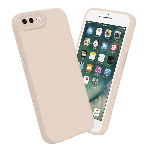 iPhone 7 PLUS / 7S PLUS / 8 PLUS Fodral Skal Case Cover av flexibelt TPU-silikon Bobilskydd