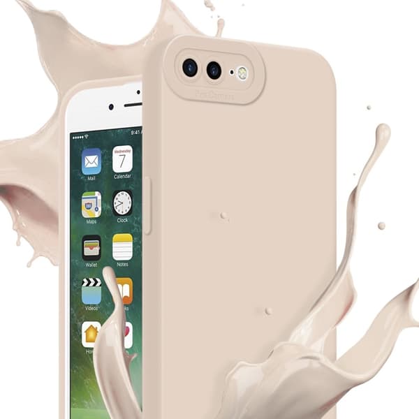 iPhone 7 PLUS / 7S PLUS / 8 PLUS Fodral Skal Case Cover av flexibelt TPU-silikon Bobilskydd