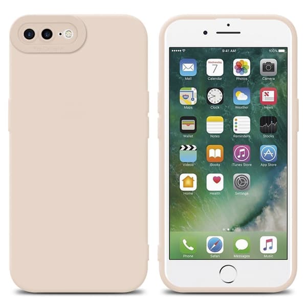 iPhone 7 PLUS / 7S PLUS / 8 PLUS Fodral Skal Case Cover av flexibelt TPU-silikon Bobilskydd