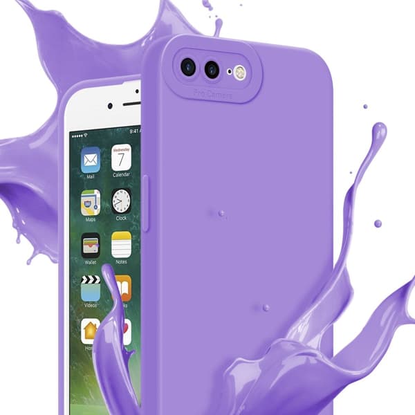 iPhone 7 PLUS / 7S PLUS / 8 PLUS Fodral Skal Case Cover av flexibelt TPU-silikon Bobilskydd
