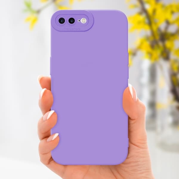 iPhone 7 PLUS / 7S PLUS / 8 PLUS Fodral Skal Case Cover av flexibelt TPU-silikon Bobilskydd