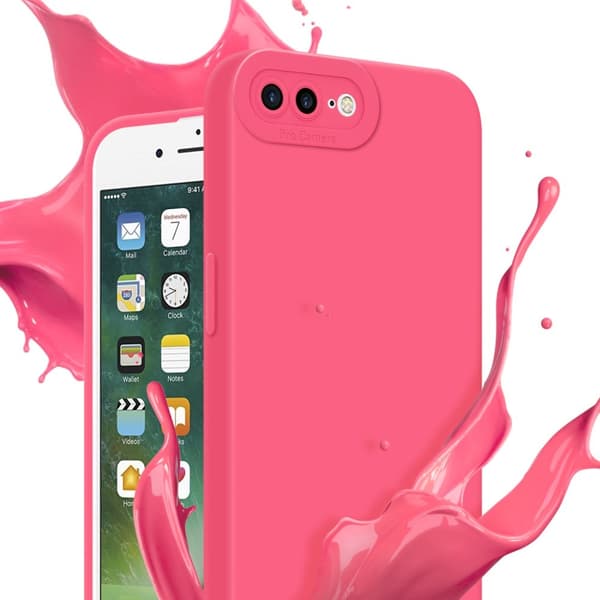 iPhone 7 PLUS / 7S PLUS / 8 PLUS Fodral Skal Case Cover av flexibelt TPU-silikon Bobilskydd