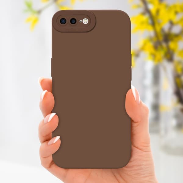iPhone 7 PLUS / 7S PLUS / 8 PLUS Fodral Skal Case Cover av flexibelt TPU-silikon Bobilskydd