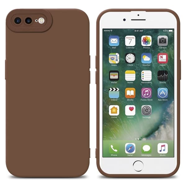 iPhone 7 PLUS / 7S PLUS / 8 PLUS Fodral Skal Case Cover av flexibelt TPU-silikon Bobilskydd