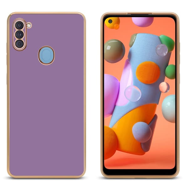 Silikondeksel til Samsung Galaxy A11 / M11 med kamerabeskyttelse