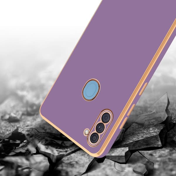 Samsung Galaxy A11 / M11 Suojakuori Suojakotelo joka on valmistettu joustavasta TPU-silikonista ja jossa on kameran suojaus
