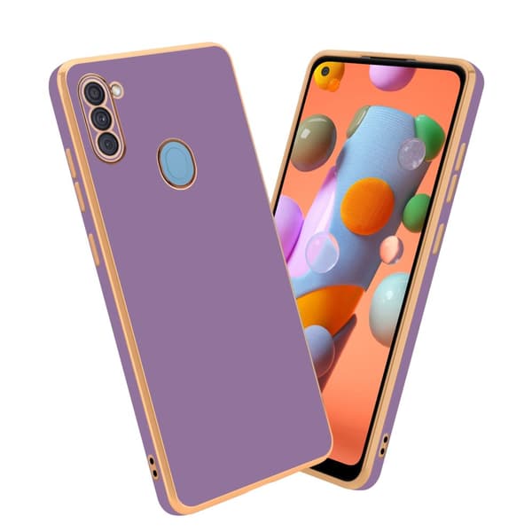 Samsung Galaxy A11 / M11 Suojakuori Suojakotelo joka on valmistettu joustavasta TPU-silikonista ja jossa on kameran suojaus