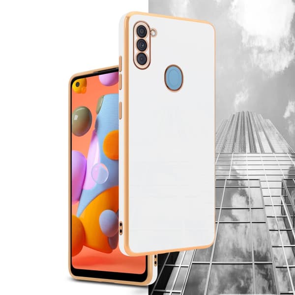 Silikondeksel til Samsung Galaxy A11 / M11 med kamerabeskyttelse