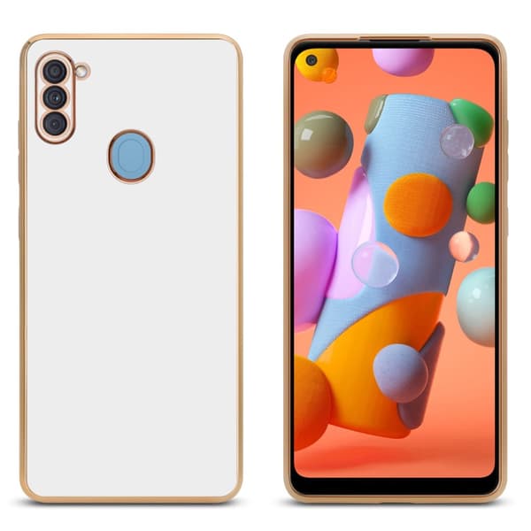 Silikondeksel til Samsung Galaxy A11 / M11 med kamerabeskyttelse