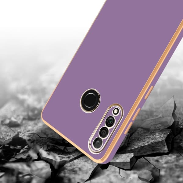 Huawei P30 LITE Fodral Mobilskydd Skal av flexibel TPU-silikon och med kameraskydd