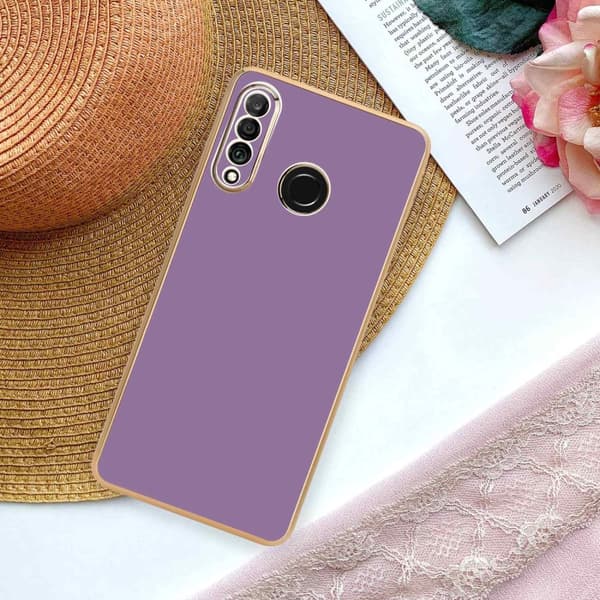 Huawei P30 LITE Fodral Mobilskydd Skal av flexibel TPU-silikon och med kameraskydd