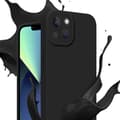 Miniatyrbild 5 av 8: iPhone 13 Fodral Skal Case Cover av flexibelt TPU-silikon Bobilskydd