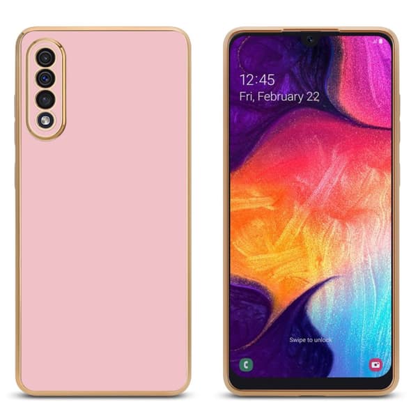 Silikondeksel til Samsung Galaxy A50 4G / A50s / A30s med kamerabeskyttelse