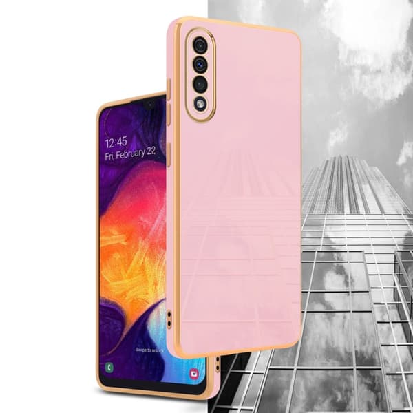 Samsung Galaxy A50 4G / A50s / A30s Fodral Mobilskydd Skal av flexibel TPU-silikon och med kameraskydd