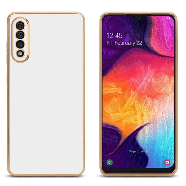 Silikondeksel til Samsung Galaxy A50 4G / A50s / A30s med kamerabeskyttelse